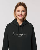La vie en noir  - Unisex side-pocket hoodie for Women
