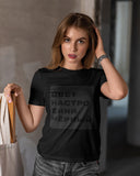 Blvck Russian Mood - Women's Relaxed Black T-Shirt