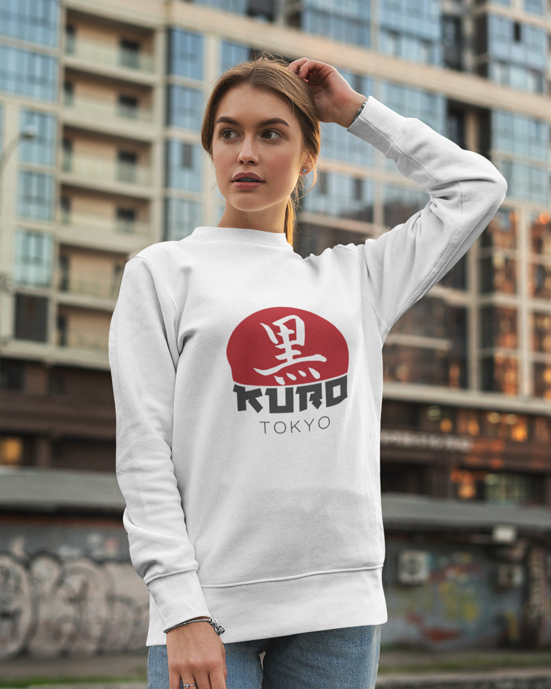 KURO RED-Unisex Premium Sweatshirt