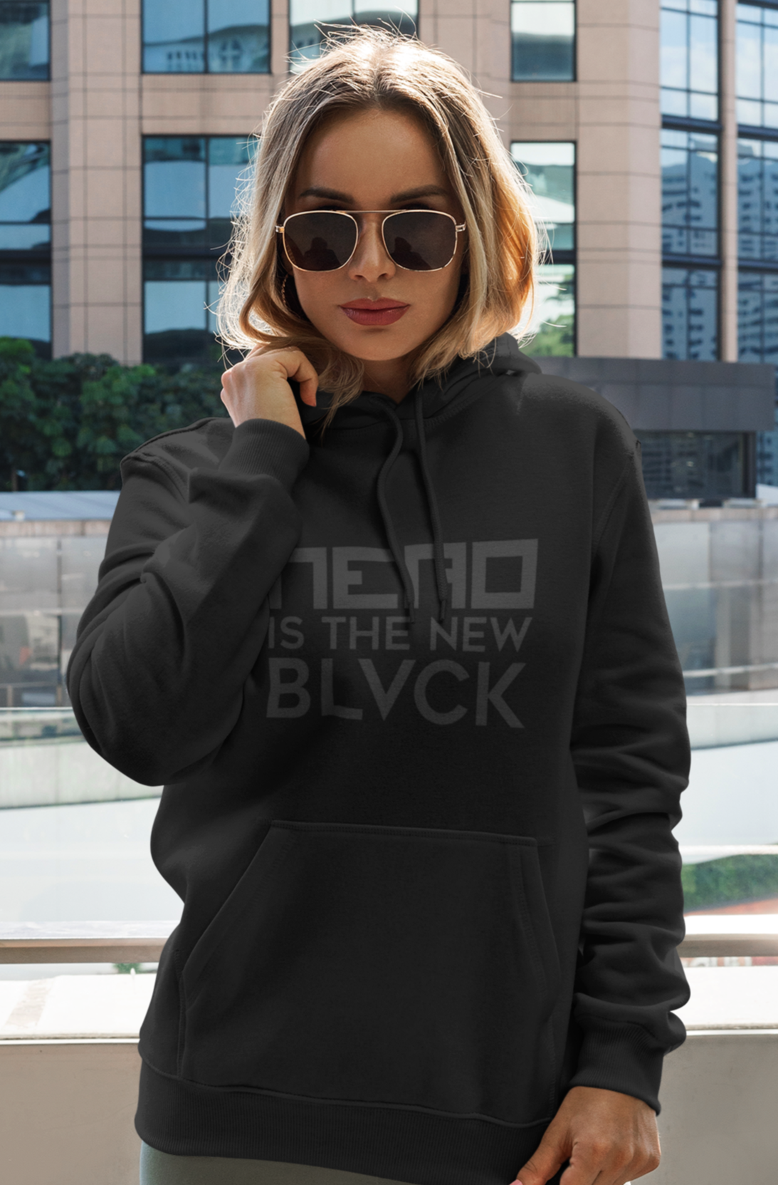 NERO IS THE NEW BLVCK - Unisex Hoodie