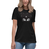 Black Cat Woman - Women's Relaxed T-Shirt