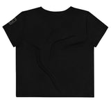 BLACK CAT EYES Crop T-shirt - CAT WOMAN COLLECTION