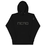 BLACK HORIZONTAL LOGO - Unisex Hoodie