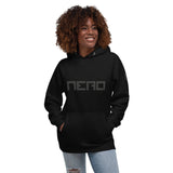 BLACK HORIZONTAL LOGO - Unisex Hoodie